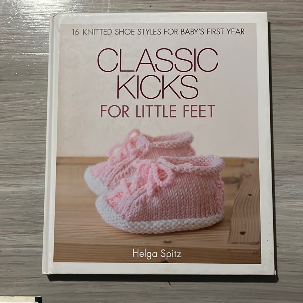 Knitting book 16 knitted shoe styles for baby